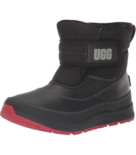 Amazon.com | UGG Kids' K Tasman Weather Hybrid Shoe, Black, 13